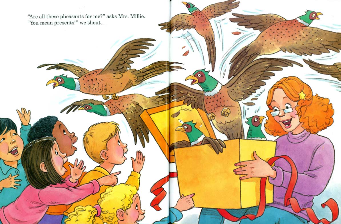 Happy Birthday, Mrs. Millie! pages 18-19