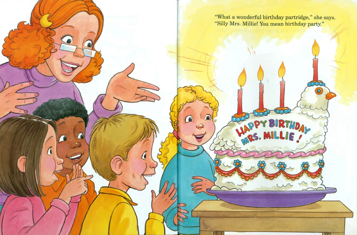 Happy Birthday, Mrs. Millie! pages 26-27