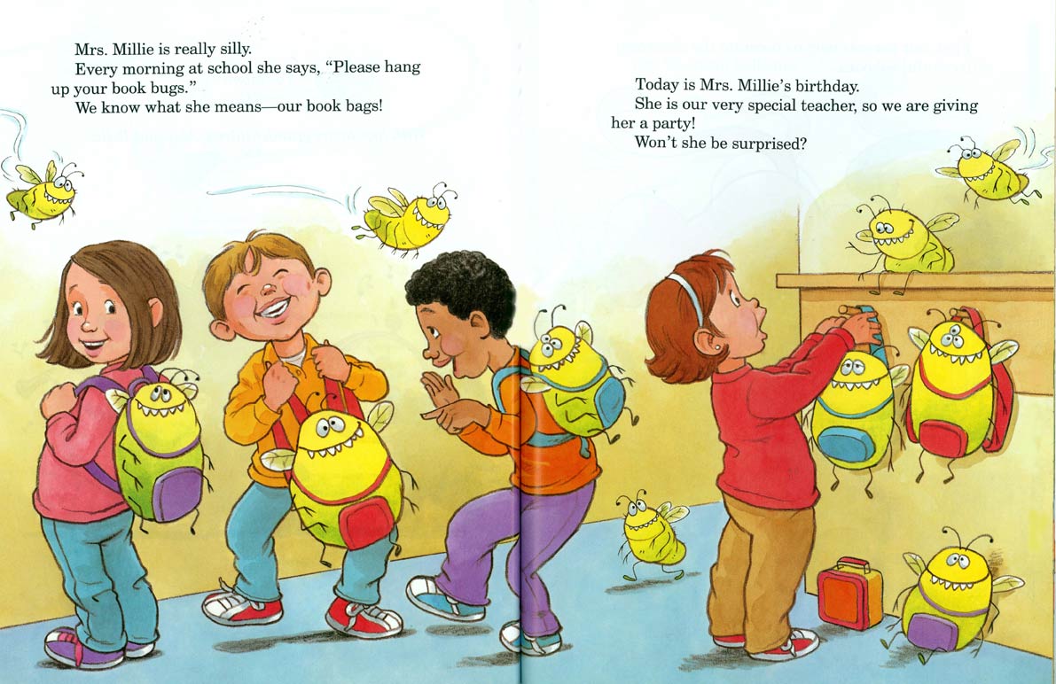 Happy Birthday, Mrs. Millie! pages 4-5
