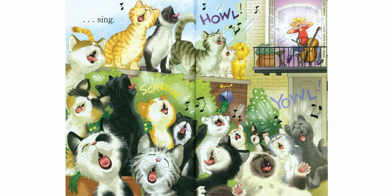 Too Many Cats pages 28-29