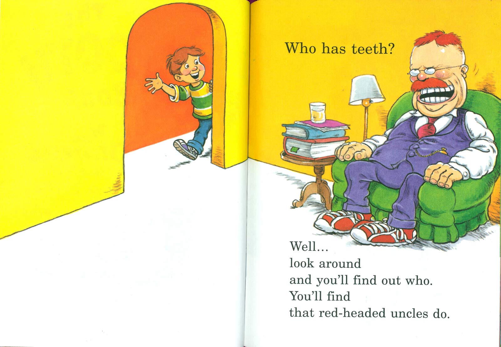 Doctor Seuss The Tooth Book Spread One