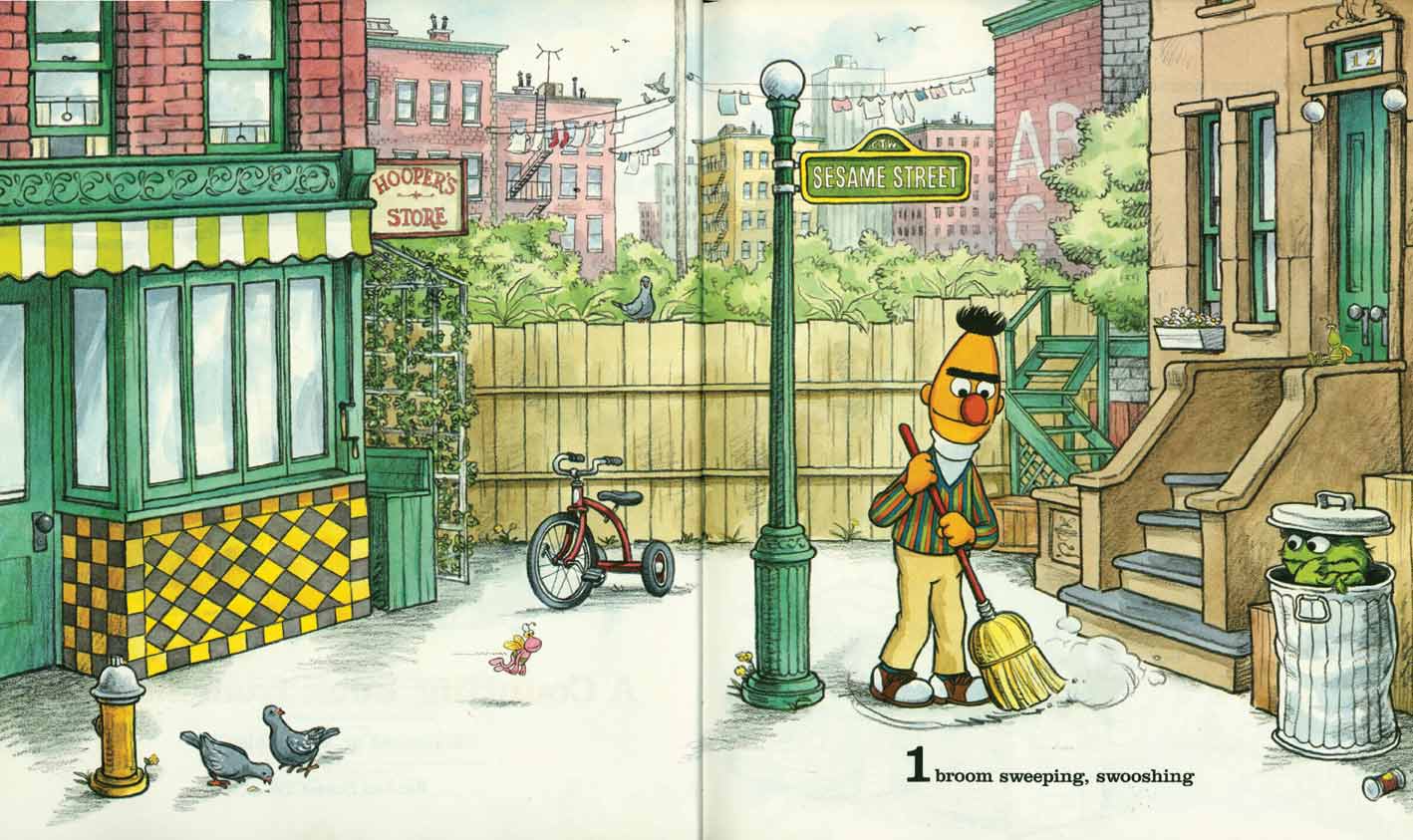 Sesame Street 123 pages 4-5